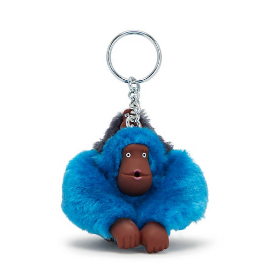 Kipling Mom And Baby Sven Monkey Keychain Tillbehör Marinblå | SE 1267TC